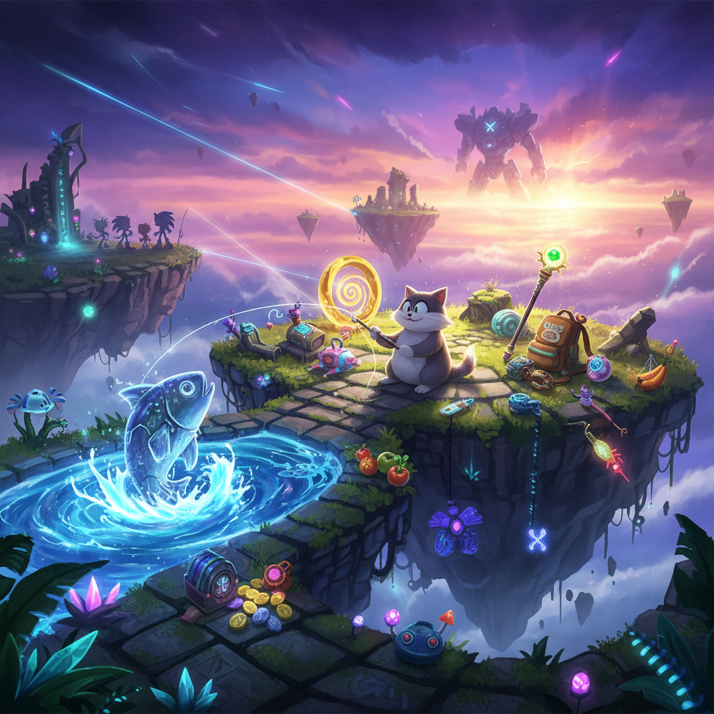 Sonic Frontiers: All Big the Cat Fishing Rewards List