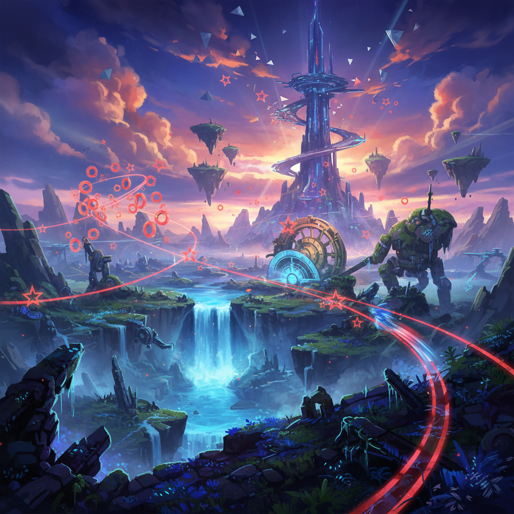 All Red Star Ring Locations on Kronos Island in Sonic Frontiers