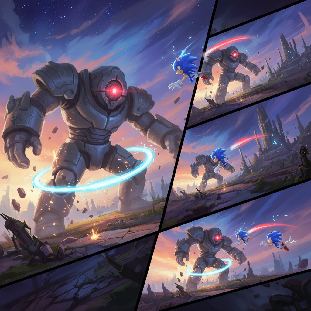 Giganto Boss Fight Strategy for Sonic Frontiers