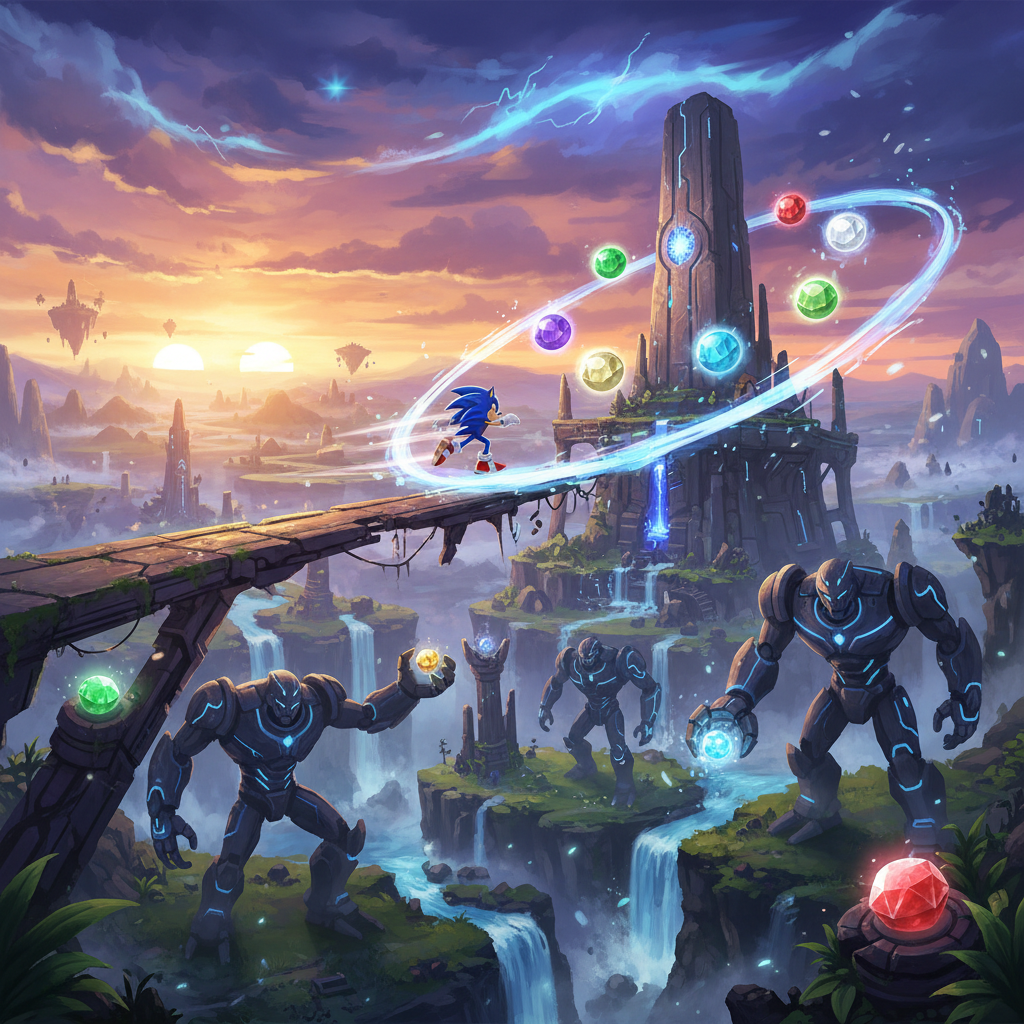 Sonic Frontiers: How to Get All Chaos Emeralds