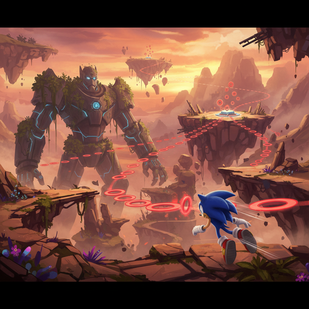 Sonic Frontiers: How to Get All Red Rings on Chaos Island