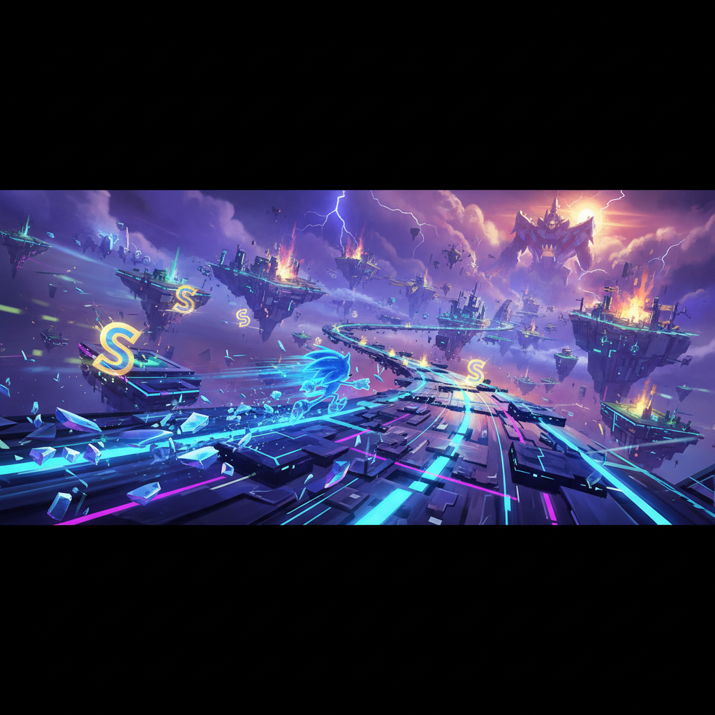 Sonic Frontiers: How to Achieve S Rank on All Cyberspace Levels