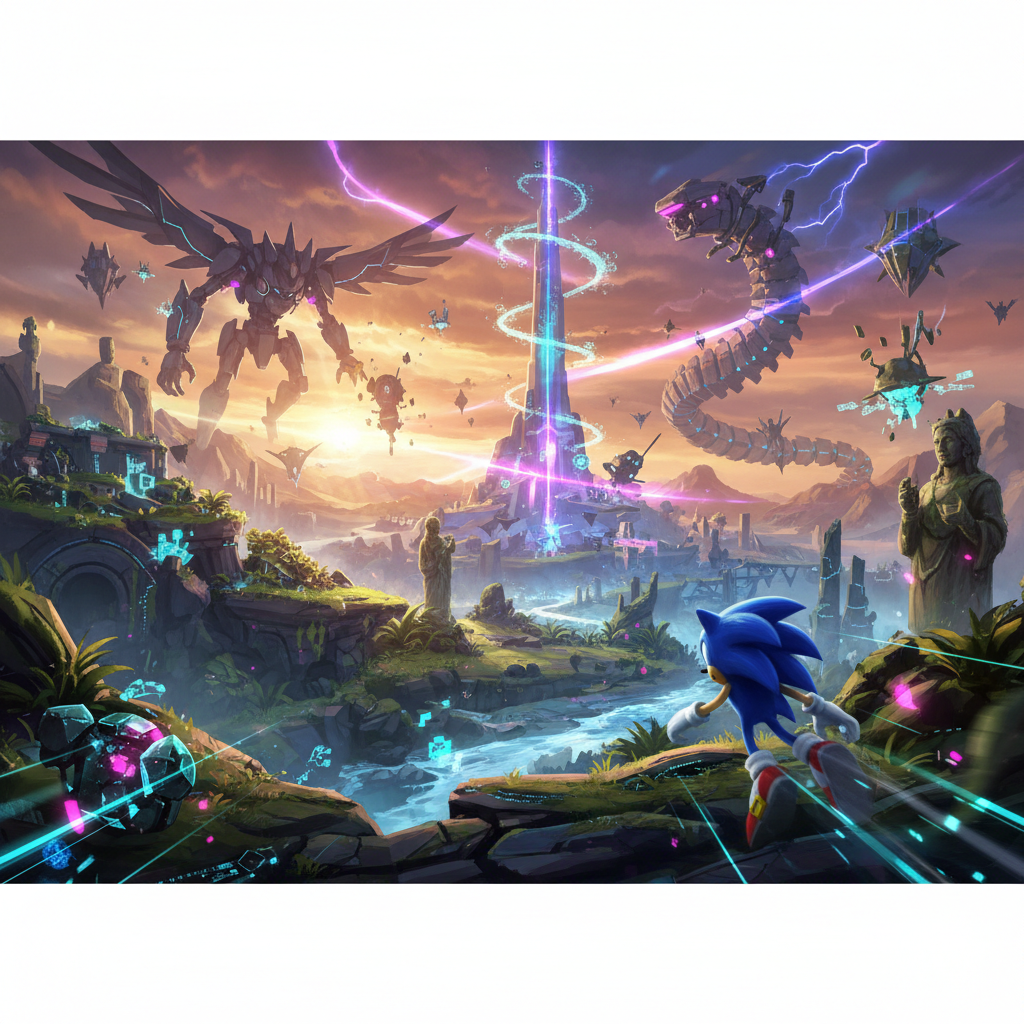 Sonic Frontiers Review: An Open-Zone Adventure
