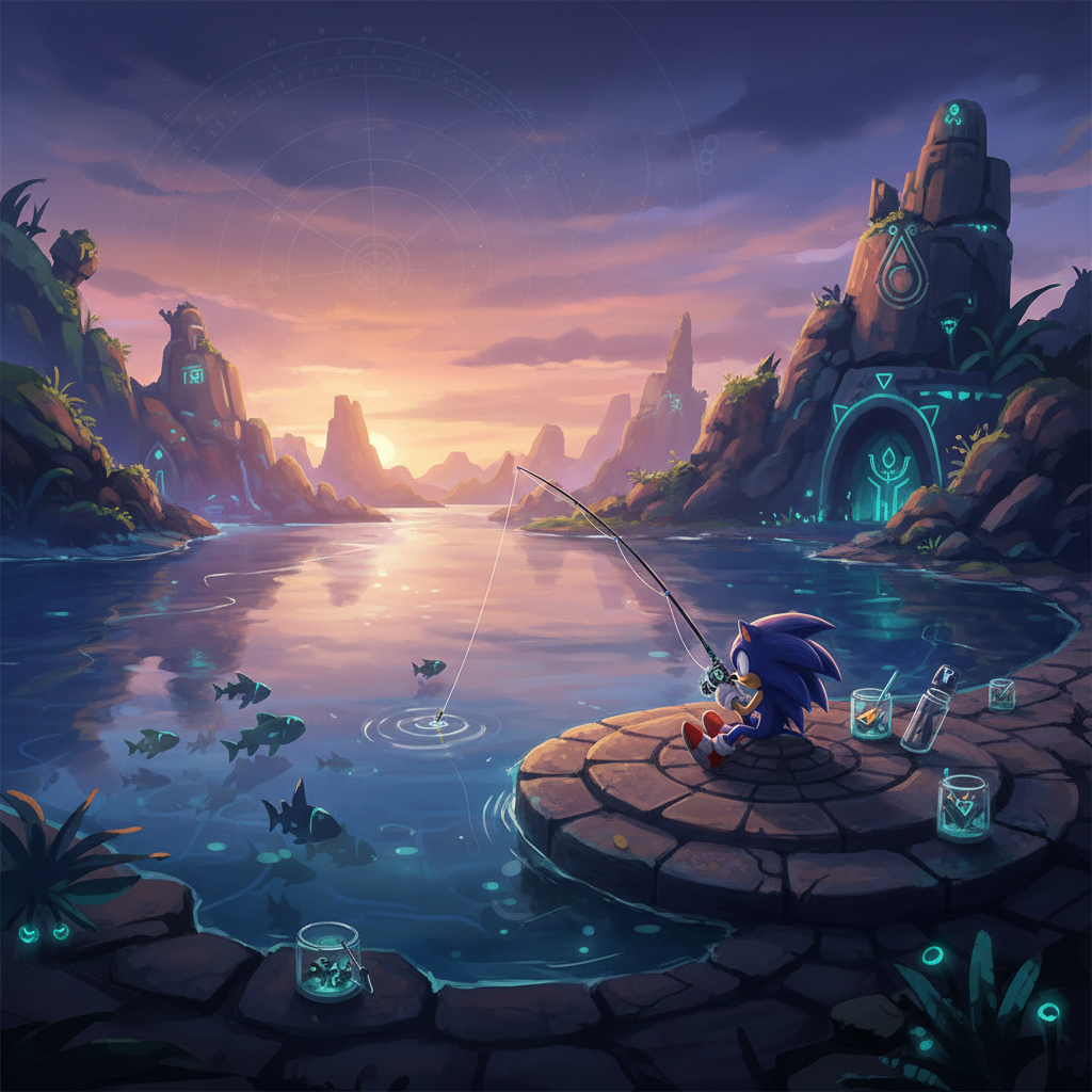 Sonic Frontiers Starfall Island Fishing Guide