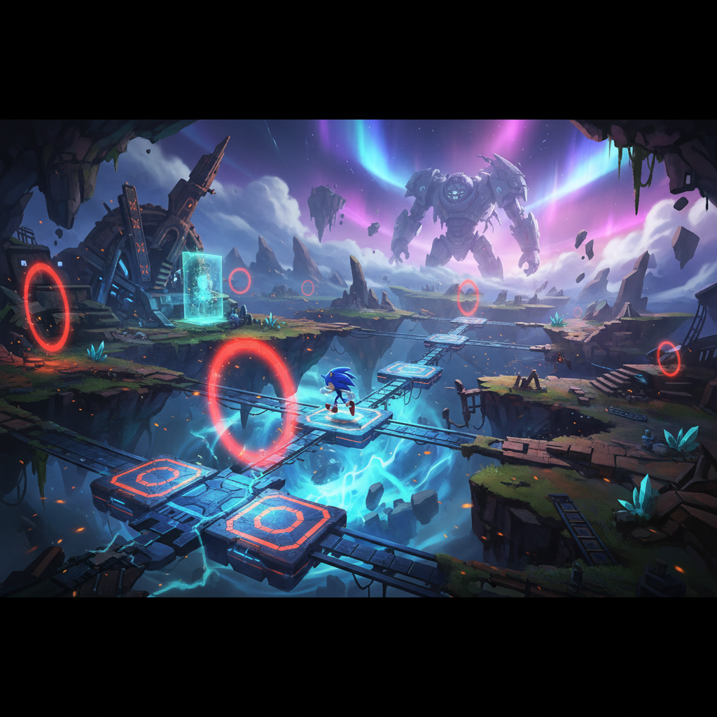 Sonic Frontiers: Where to Find All Red Rings on Chaos Island